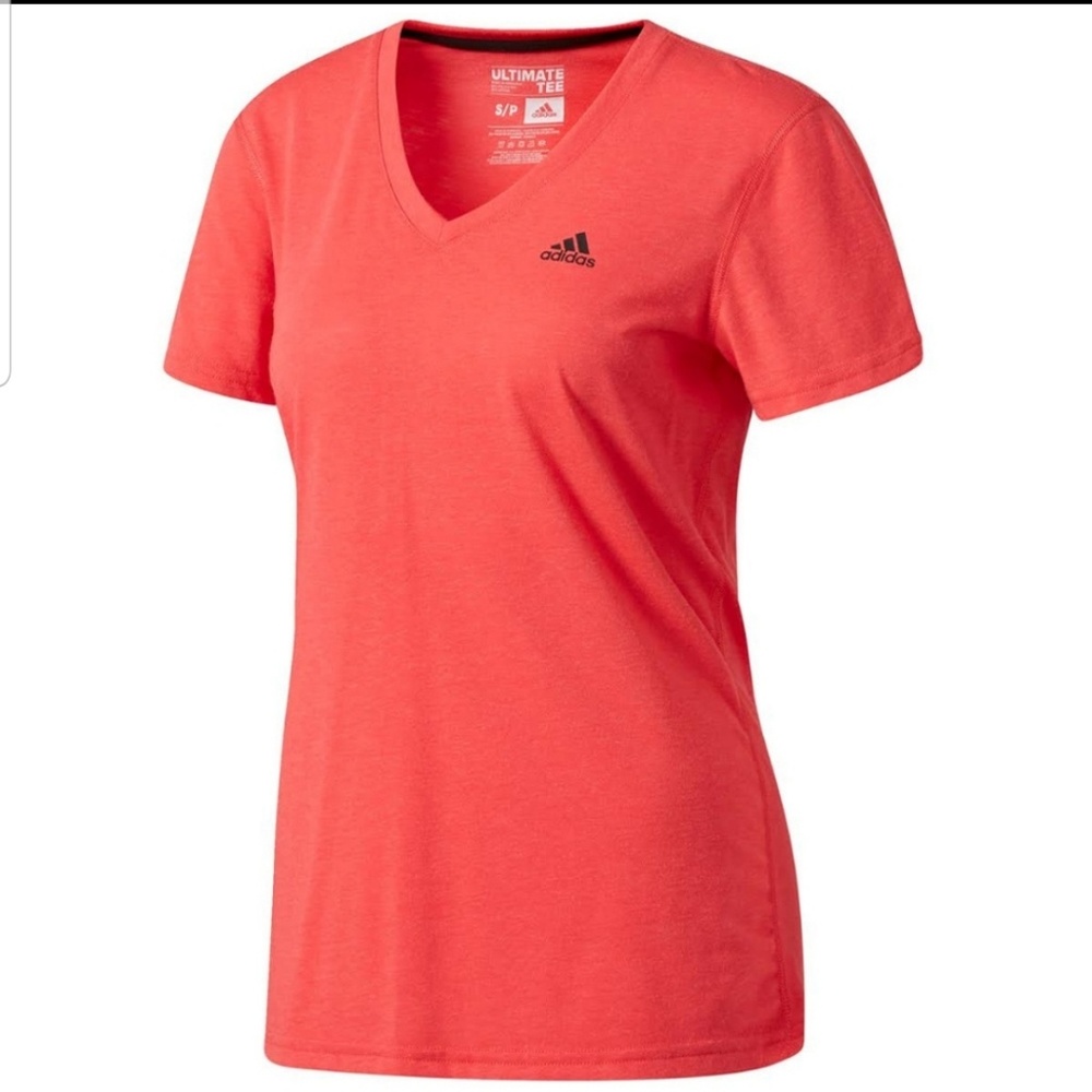 Adidas Ultimate tee - coral pink